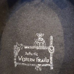 vintage western trails cowboy hat